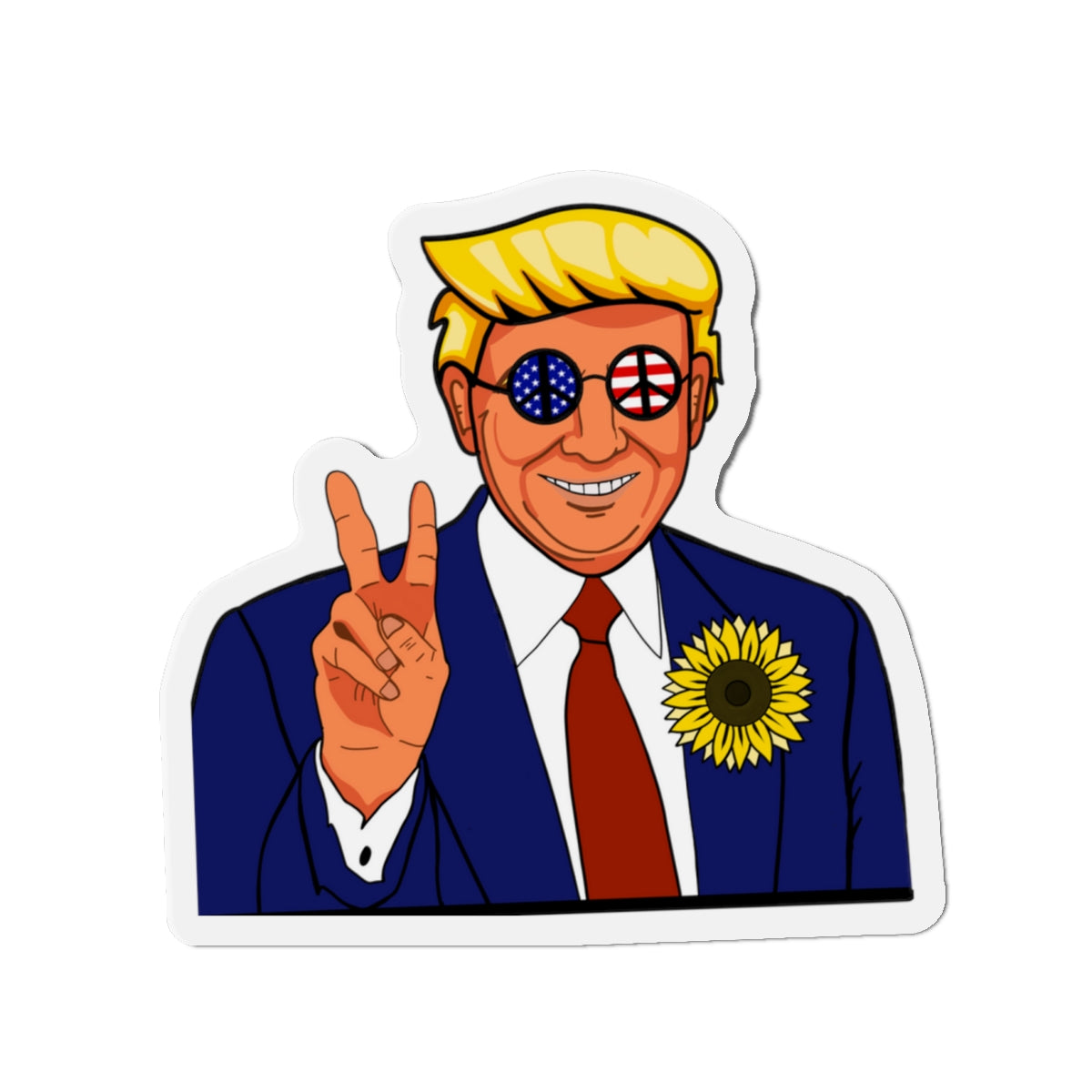 Trump Peace Magnet