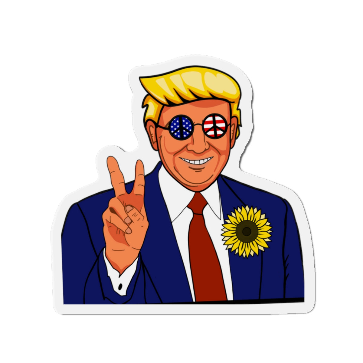 Trump Peace Magnet