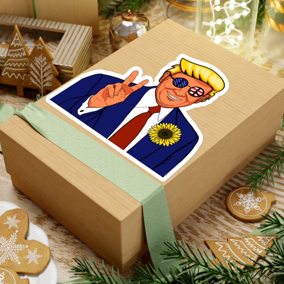 Trump Peace Sticker